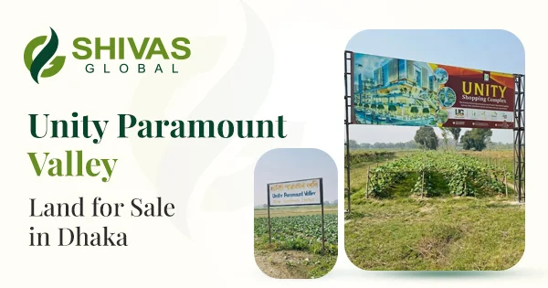 Land for sale in Hemayetpur near Dhaka | Unity Paramount Valley